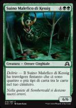 Suino Malefico di Kessig  Ombre su Innistrad 7214-Wizard of the Coast- nuvolosofumetti.