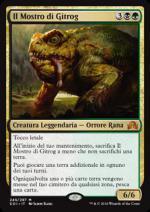 Il Mostro di Gitrog  Ombre su Innistrad 7245-Wizard of the Coast- nuvolosofumetti.
