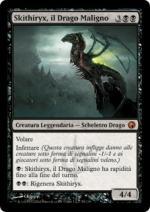 Skithiryx, il Drago Maligno   Cicatrici di mirrodin 79-Wizard of the Coast- nuvolosofumetti.