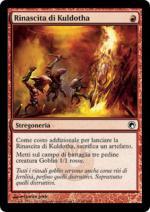 Rinascita di Kuldotha foil  Cicatrici di mirrodin 244-Wizard of the Coast- nuvolosofumetti.