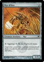 Myr d'Oro   Cicatrici di mirrodin 157-Wizard of the Coast- nuvolosofumetti.