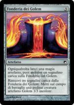 Fonderia dei Golem   Cicatrici di mirrodin 160-Wizard of the Coast- nuvolosofumetti.