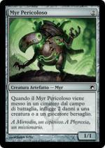 Myr Pericoloso   Cicatrici di mirrodin 192-Wizard of the Coast- nuvolosofumetti.