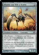 Aliante con Vele a Scatto foil  Cicatrici di mirrodin 249-Wizard of the Coast- nuvolosofumetti.