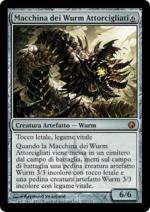 Macchina dei Wurm Attorcigliati   Cicatrici di mirrodin 223-Wizard of the Coast- nuvolosofumetti.