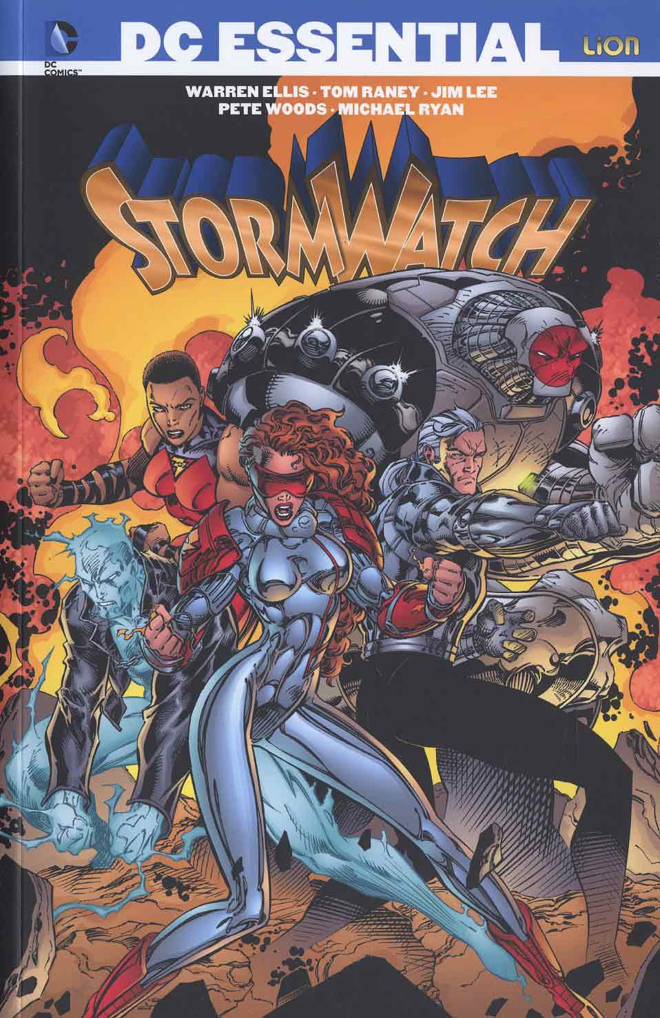 STORMWATCH DI WARREN ELLIS 1, LION, nuvolosofumetti,