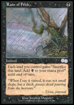 Pioggia Sudicia  SAGA DI URZA 6151-Wizard of the Coast- nuvolosofumetti.