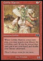 Matrona Goblin  SAGA DI URZA 6191-Wizard of the Coast- nuvolosofumetti.