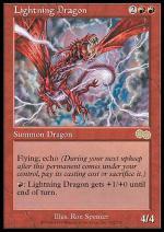 Drago del Fulmine  SAGA DI URZA 6202-Wizard of the Coast- nuvolosofumetti.