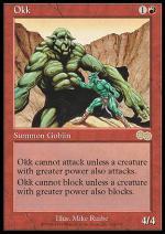 Okk  SAGA DI URZA 6204-Wizard of the Coast- nuvolosofumetti.