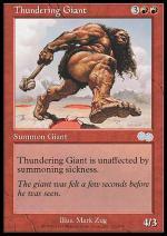 Gigante Tonante  SAGA DI URZA 6221-Wizard of the Coast- nuvolosofumetti.