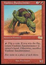 Nuotatore delle Sabbie Viashino  SAGA DI URZA 6225-Wizard of the Coast- nuvolosofumetti.