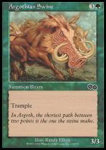 Suino Argothiano  SAGA DI URZA 6235-Wizard of the Coast- nuvolosofumetti.