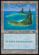 Isola (B)  SAGA DI URZA 6336-Wizard of the Coast- nuvolosofumetti.
