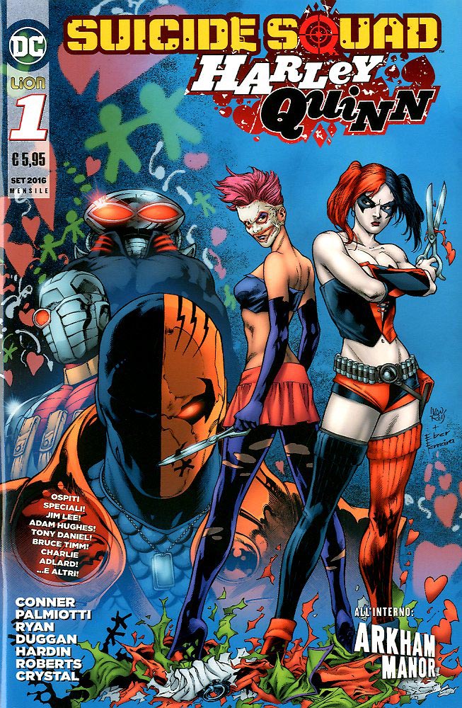 SUICIDE SQUAD/HARLEY QUINN # 1 ristampa-LION- nuvolosofumetti.