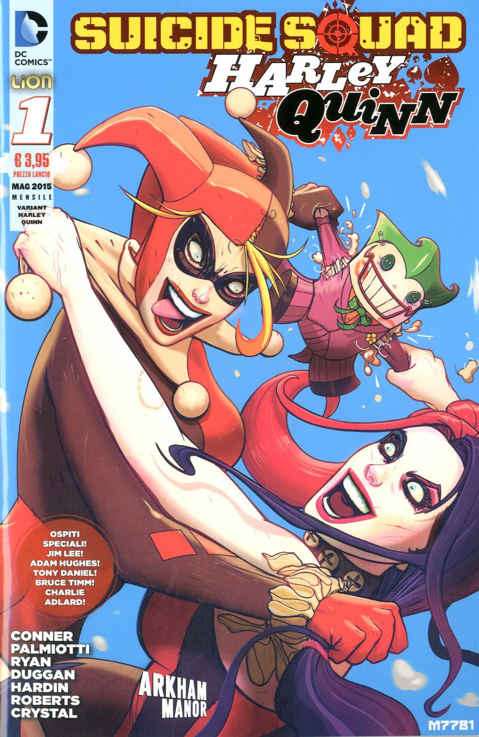 SUICIDE SQUAD/HARLEY QUINN # 1 1-LION- nuvolosofumetti.