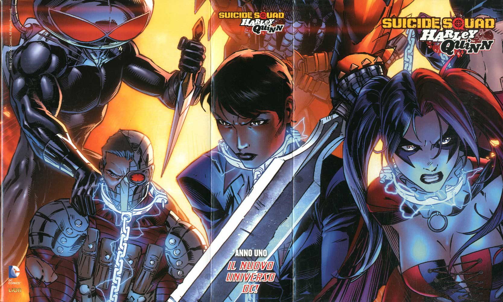 SUICIDE SQUAD/HARLEY QUINN # 1 Variant + cofanetto I  stagione-LION- nuvolosofumetti.
