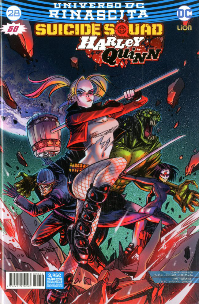 Harley Quinn Suicide Squad rinascita 28-LION- nuvolosofumetti.