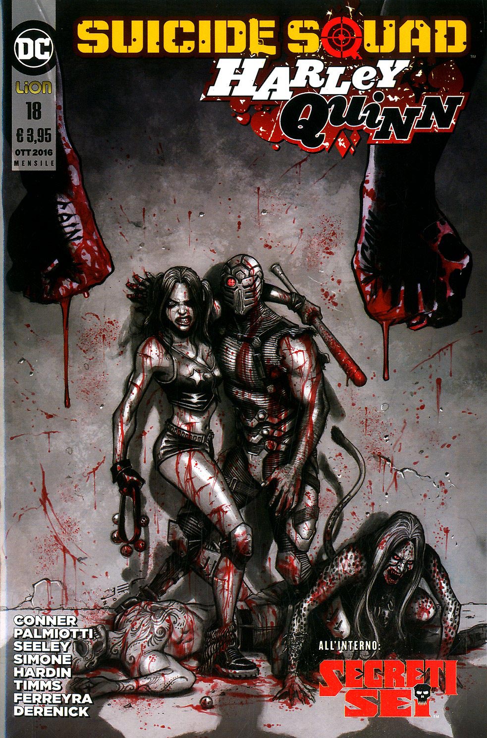 SUICIDE SQUAD/HARLEY QUINN 18-LION- nuvolosofumetti.