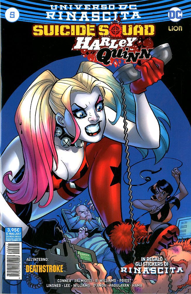Harley Quinn suicide Squad rinascita 5-LION- nuvolosofumetti.