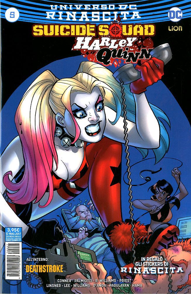 Harley Quinn suicide Squad rinascita 5-LION- nuvolosofumetti.