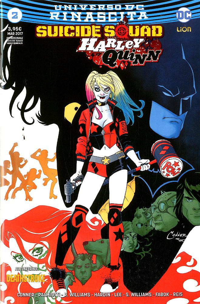 HARLEY QUINN SUICIDE SQUAD rinascita # 3 variant-LION- nuvolosofumetti.