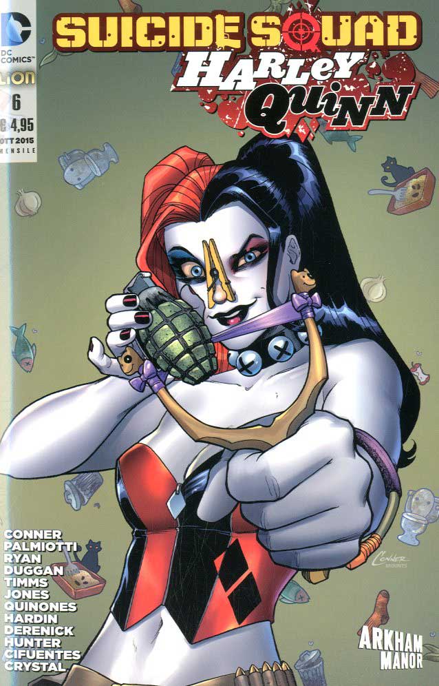 SUICIDE SQUAD/HARLEY QUINN # 6 6-LION- nuvolosofumetti.