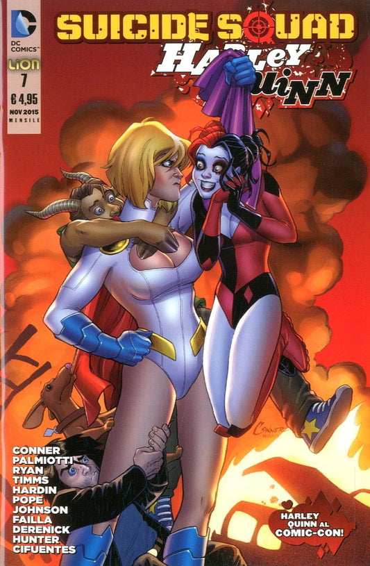 SUICIDE SQUAD/HARLEY QUINN # 7 7-LION- nuvolosofumetti.