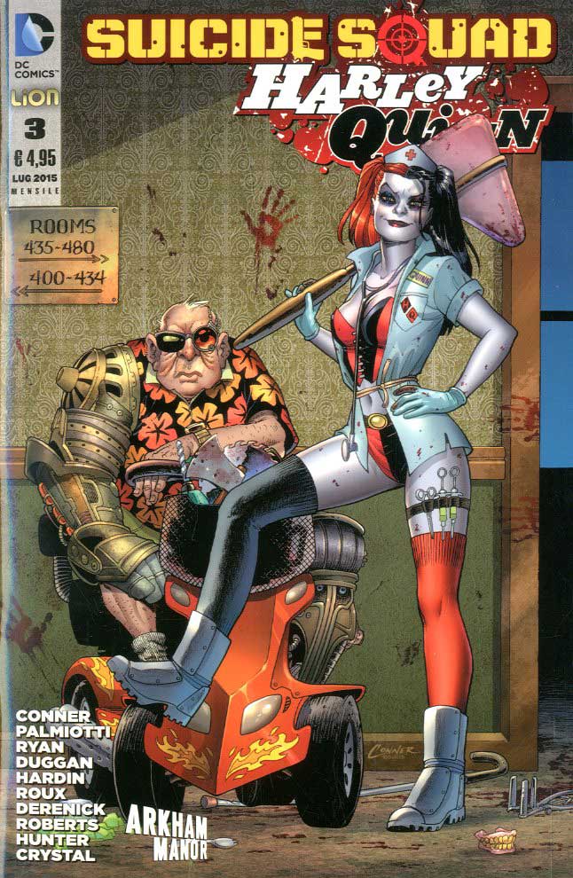 SUICIDE SQUAD/HARLEY QUINN # 3 3-LION- nuvolosofumetti.