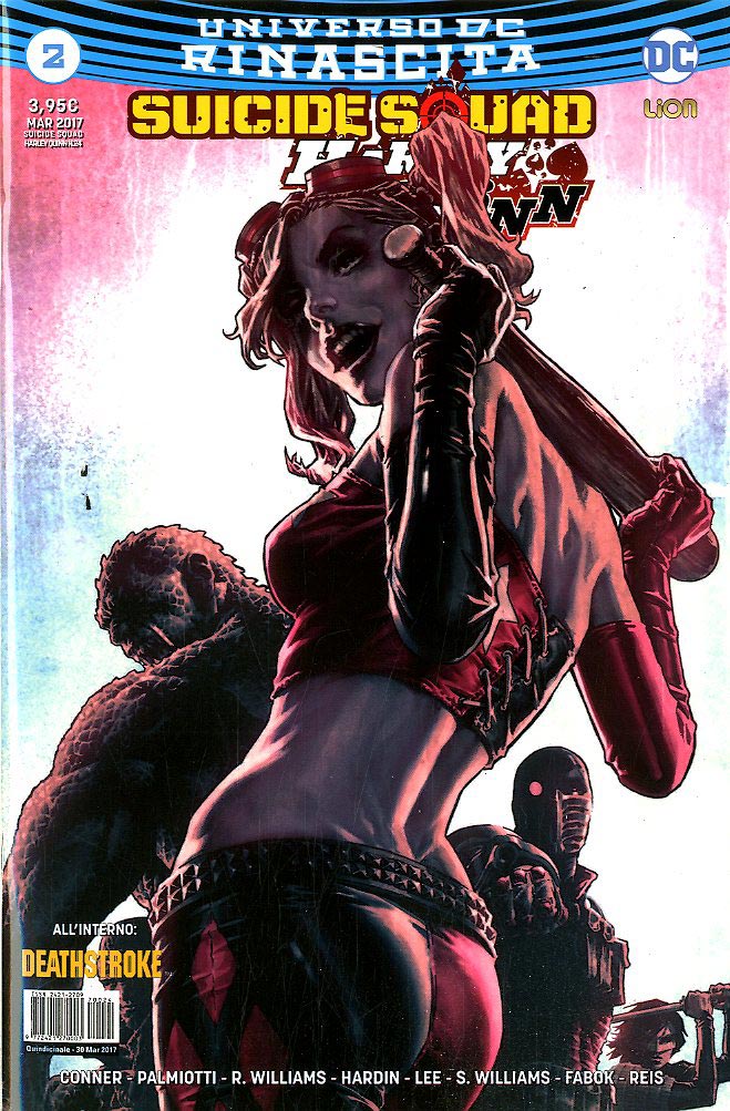 Harley Quinn suicide Squad rinascita 2, LION, nuvolosofumetti,