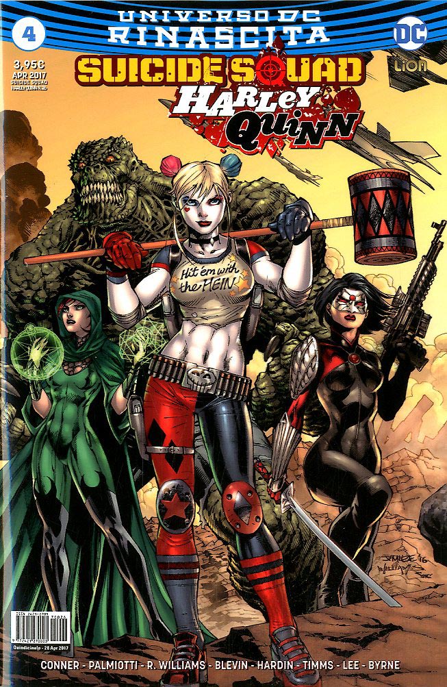 Harley Quinn suicide Squad rinascita 4, LION, nuvolosofumetti,