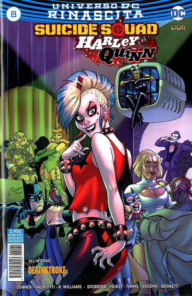 Harley Quinn suicide Squad rinascita 8-LION- nuvolosofumetti.