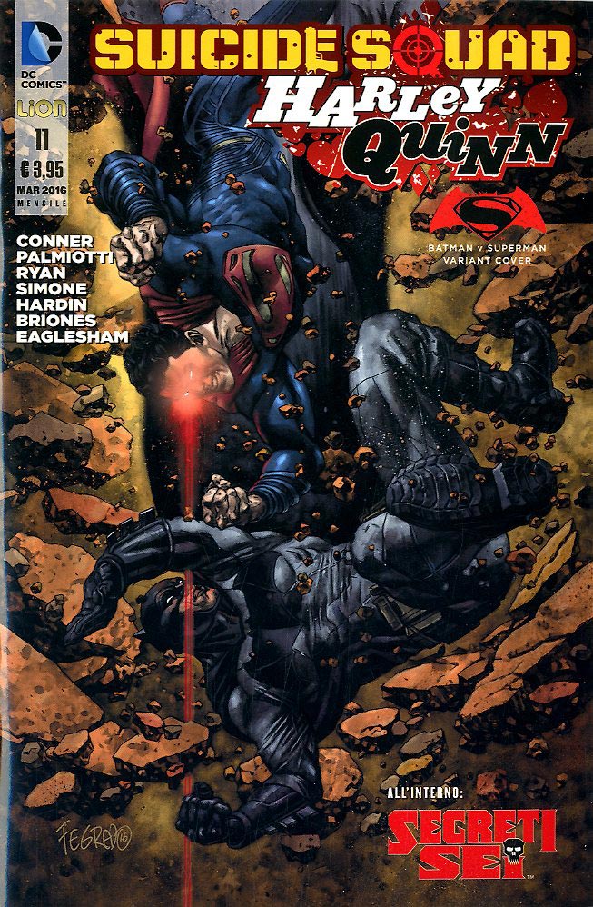 SUICIDE SQUAD/HARLEY QUINN # 11 variant cinema-LION- nuvolosofumetti.