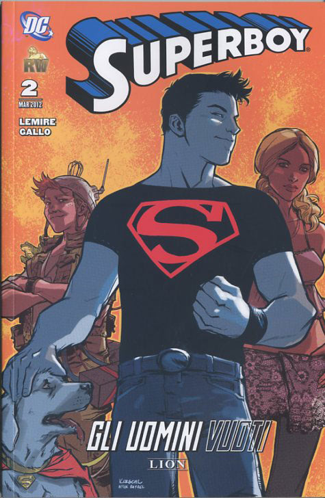 SUPERBOY 2, LION, nuvolosofumetti,