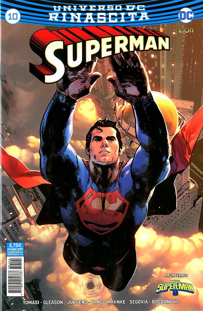 Superman rinascita 10-LION- nuvolosofumetti.