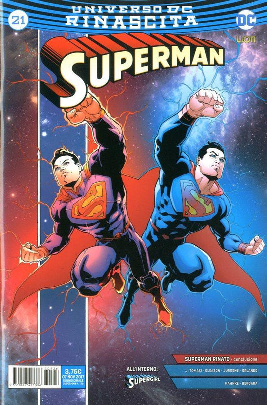Superman rinascita 21-LION- nuvolosofumetti.