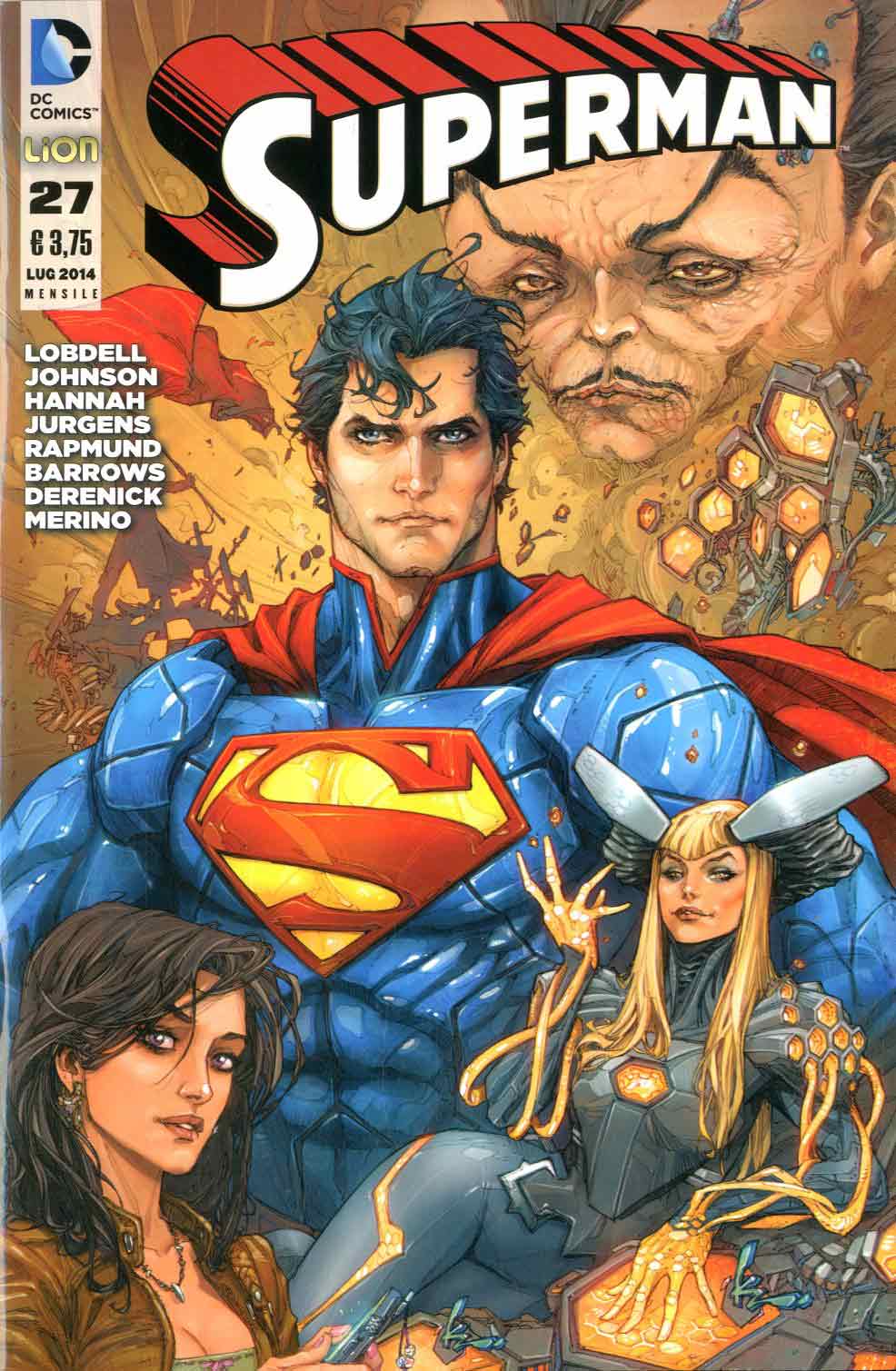 SUPERMAN serie 2012 27-LION- nuvolosofumetti.