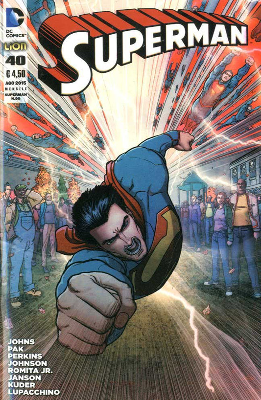 SUPERMAN serie 2012 40-LION- nuvolosofumetti.