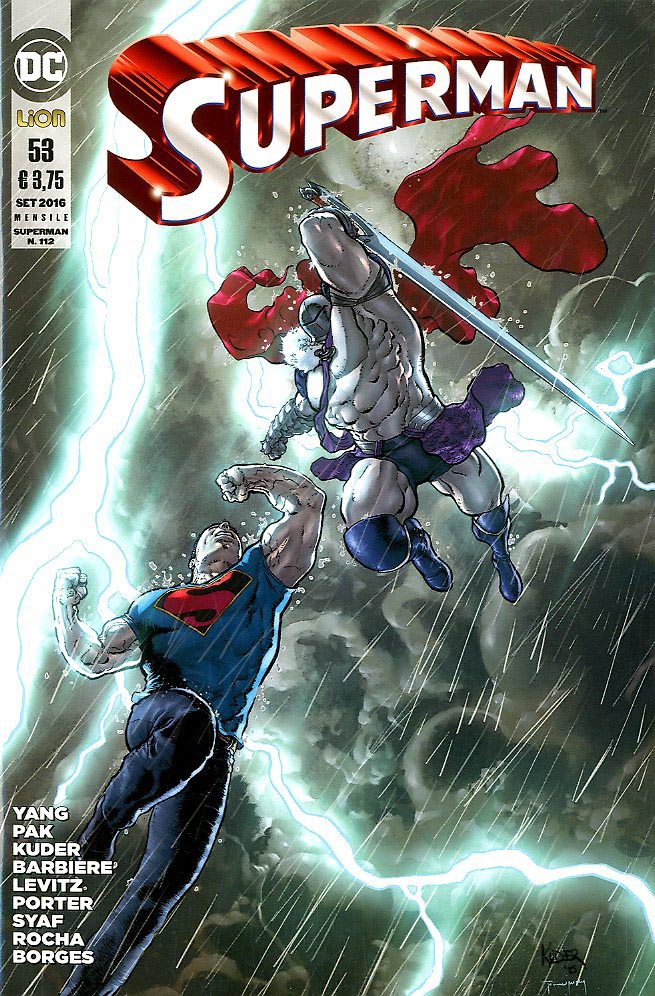 SUPERMAN serie 2012 53-LION- nuvolosofumetti.