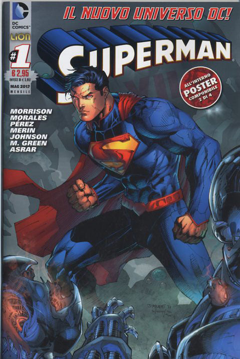 SUPERMAN serie 2012 1-LION- nuvolosofumetti.