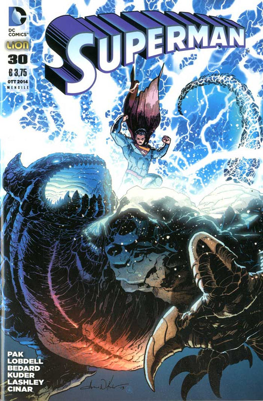 SUPERMAN serie 2012 30-LION- nuvolosofumetti.