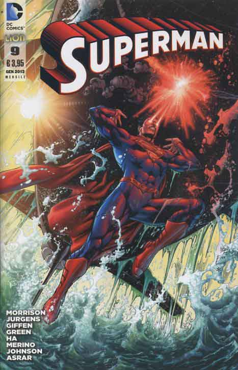 SUPERMAN serie 2012 9-LION- nuvolosofumetti.
