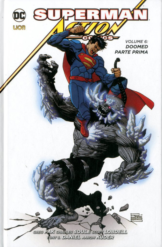 SUPERMAN action comics new 52 limited tp 6, LION, nuvolosofumetti,