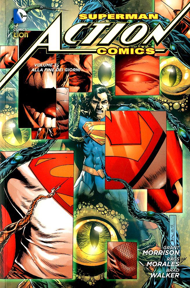 ACTION COMICS NEW 52 LIBRARY 3-LION- nuvolosofumetti.