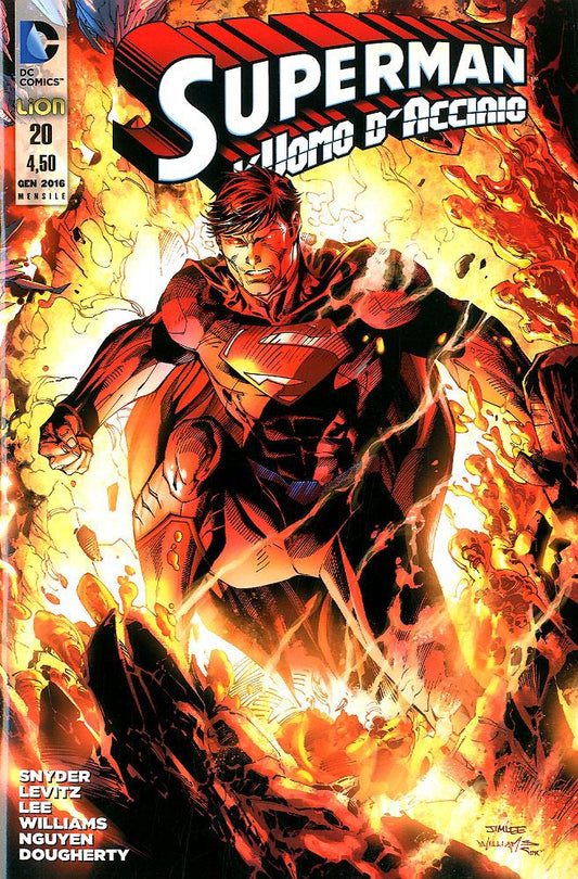 SUPERMAN L'UOMO D'ACCIAIO 20-LION- nuvolosofumetti.