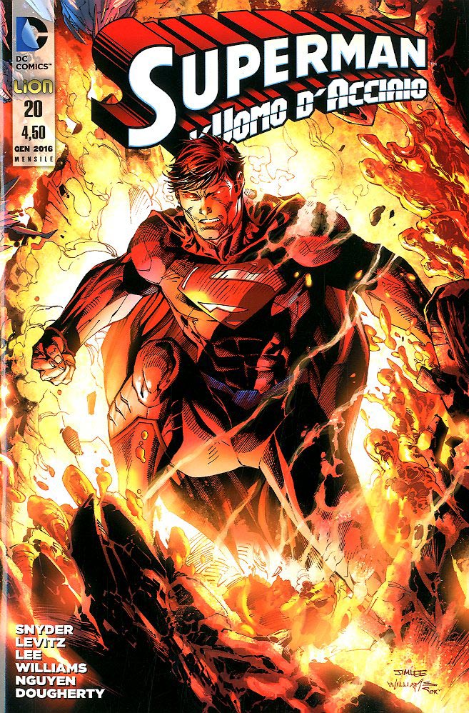 SUPERMAN L'UOMO D'ACCIAIO 20-LION- nuvolosofumetti.