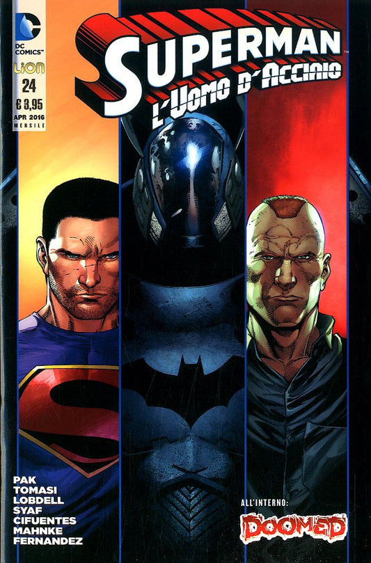 SUPERMAN L'UOMO D'ACCIAIO 24-LION- nuvolosofumetti.