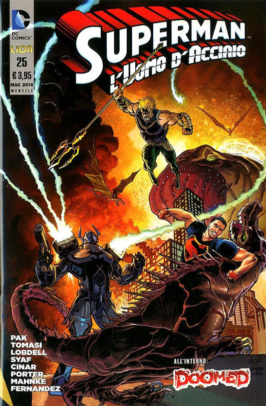 SUPERMAN L'UOMO D'ACCIAIO 25-LION- nuvolosofumetti.