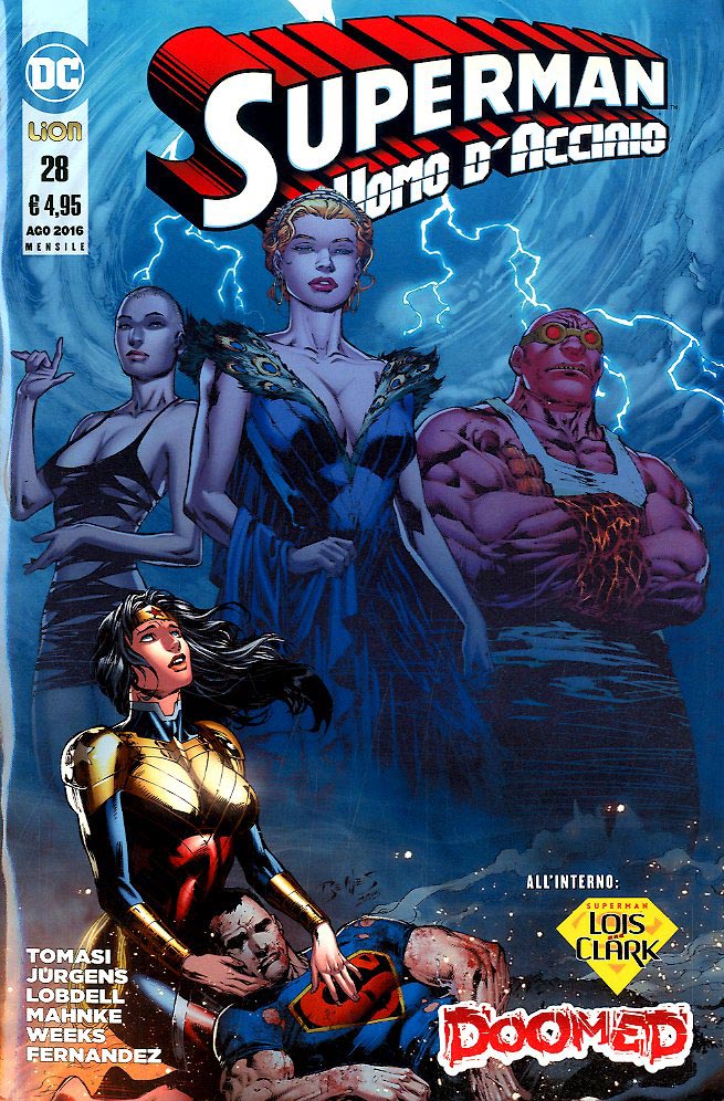 SUPERMAN L'UOMO D'ACCIAIO 28-LION- nuvolosofumetti.
