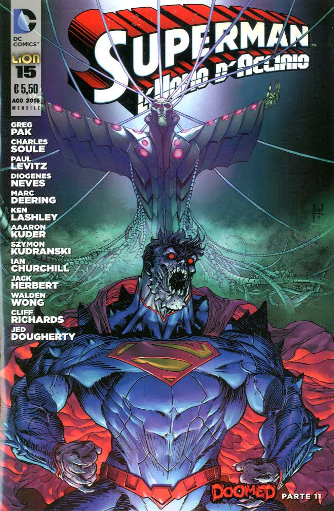 SUPERMAN L'UOMO D'ACCIAIO 15-LION- nuvolosofumetti.